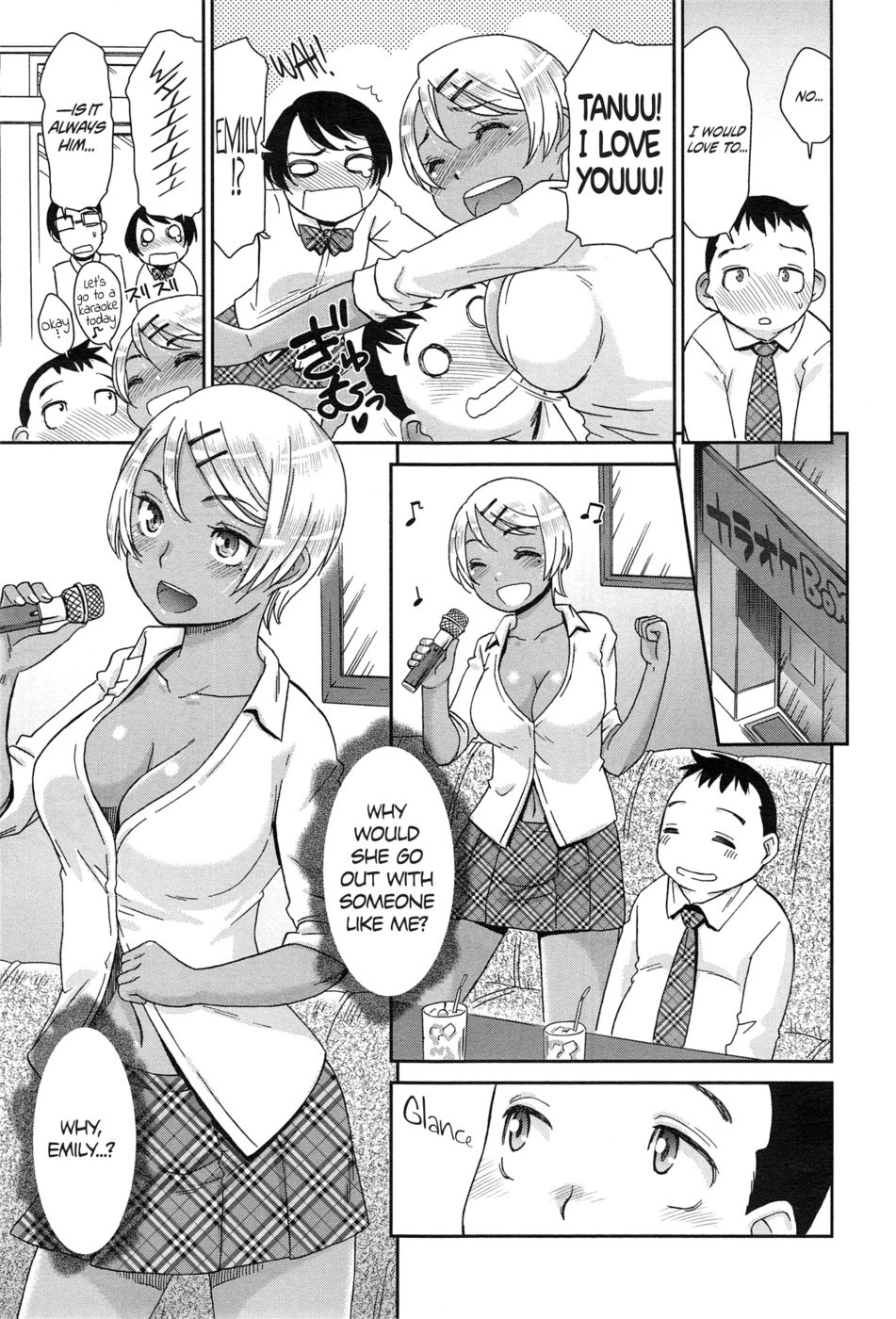 Hentai Manga Comic-The Blonde with Blue Eyes and the Tanuki?-Read-5